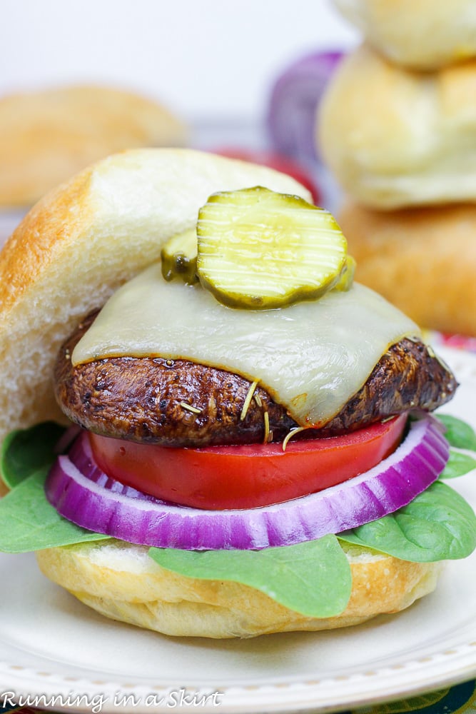 The Best Portobello Mushroom Burger recipe