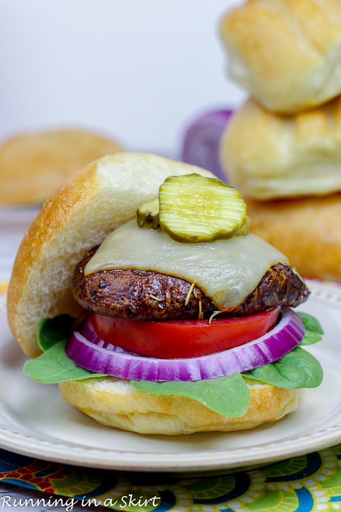 The Best Portobello Mushroom Burger recipe