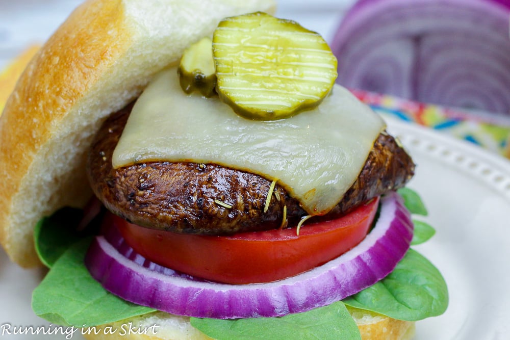 The Best Portobello Mushroom Burger recipe