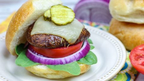 The Best Portobello Mushroom Burger recipe