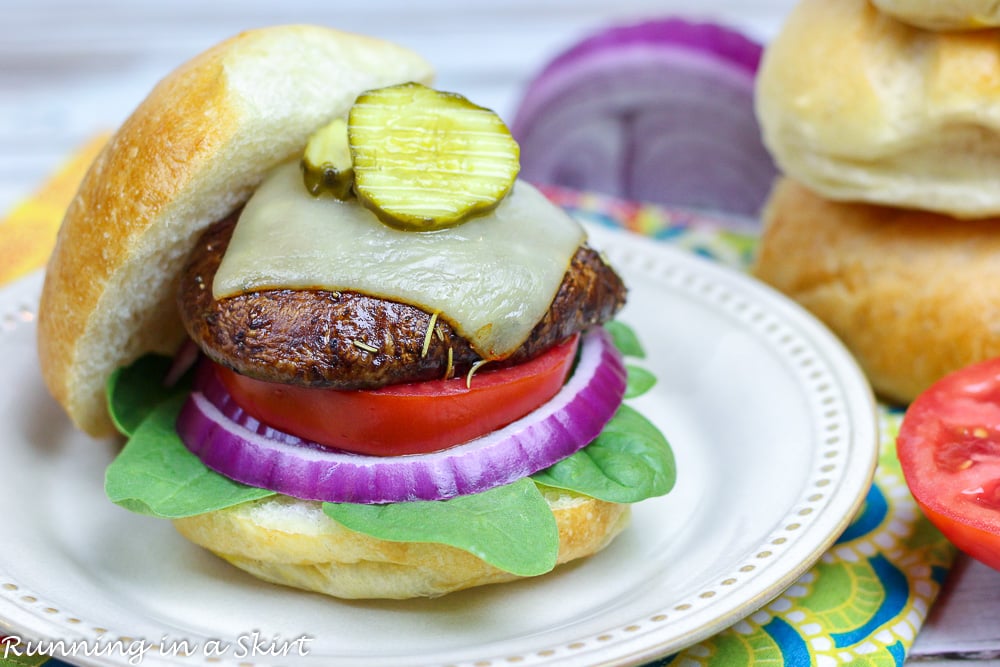 The Best Portobello Mushroom Burger recipe