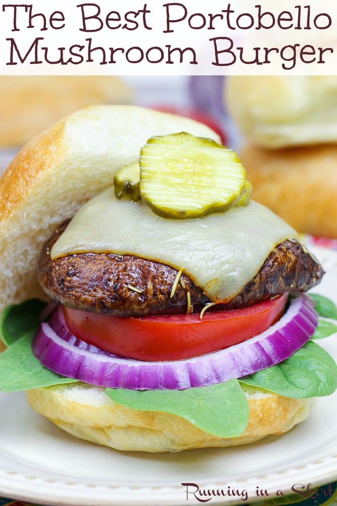 The Best Portobello Mushroom Burger recipe