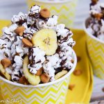 Chunky Monkey Popcorn recipe / Running in a Skirt