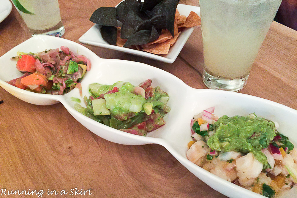 Limones Ceviche Sampler