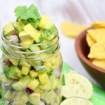 6 Ingredient Mango and Avocado Salsa recipe