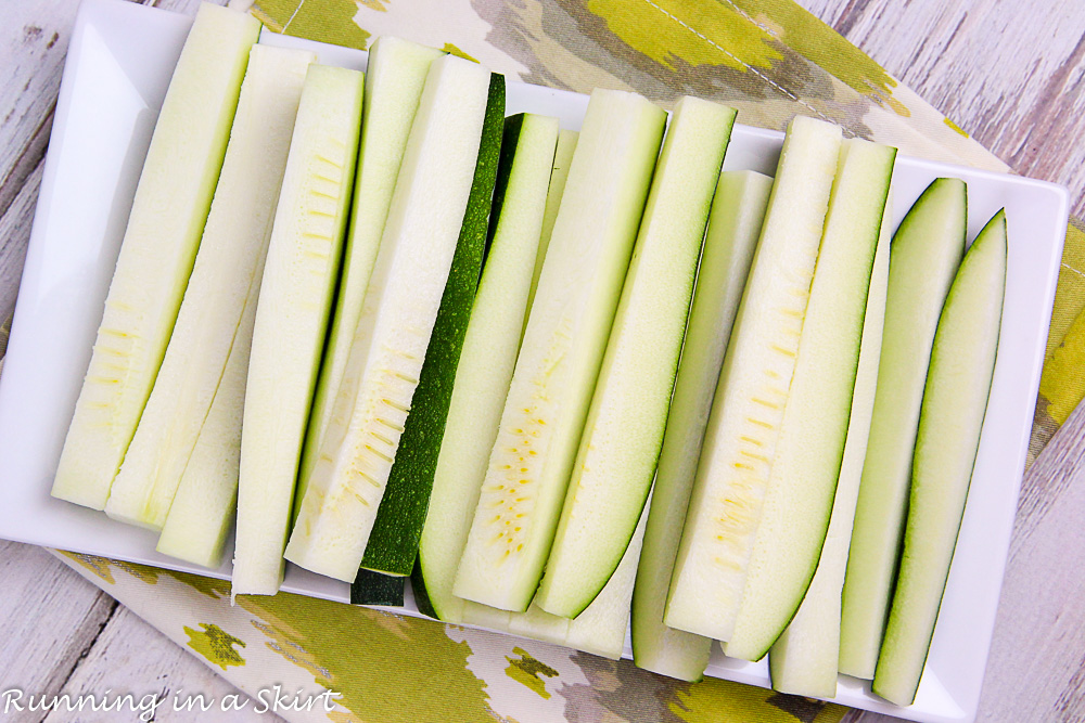 ed Zucchini Fries with greek yogurt ranch
