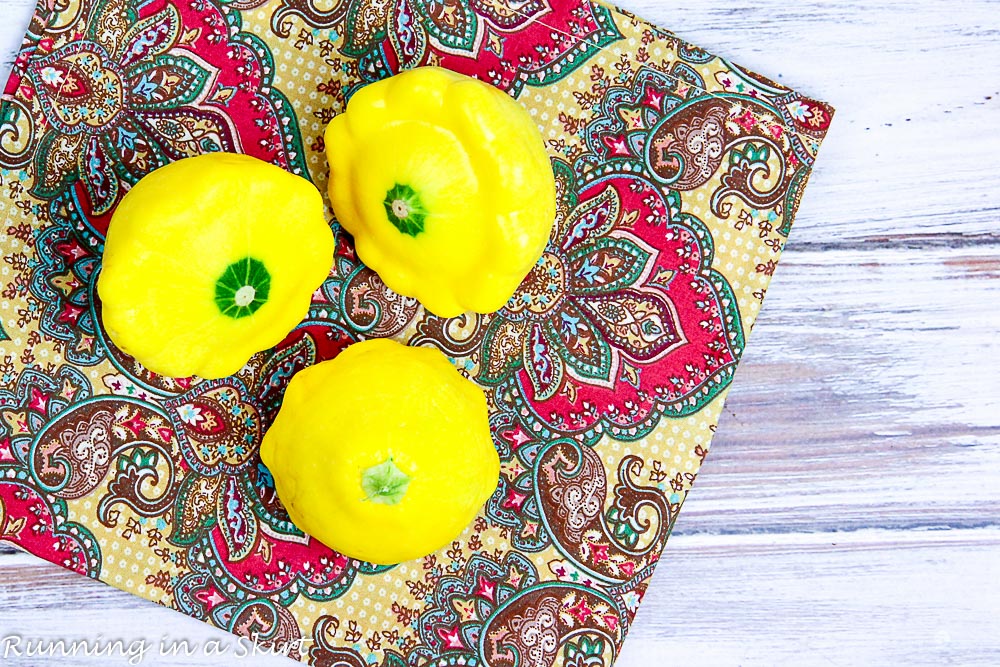 Stuffed Patty Pan Squash recipe./ Running in a Skirt