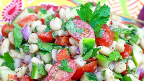Vegan White Bean Salad recipe