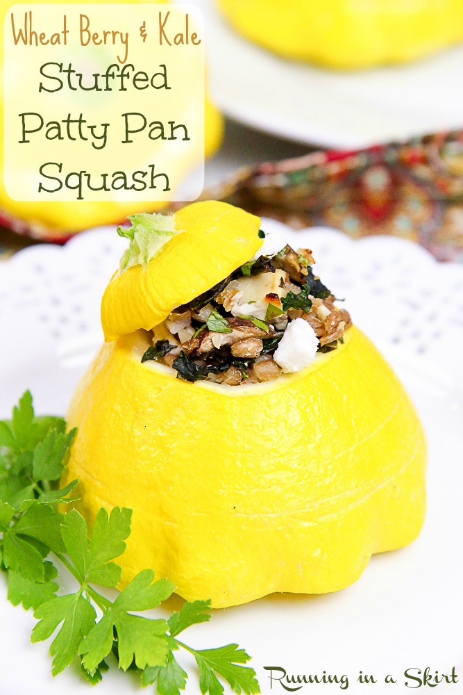 Stuffed Patty Pan Squash Recipe