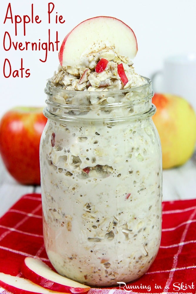 Apple Pie Overnight Oats