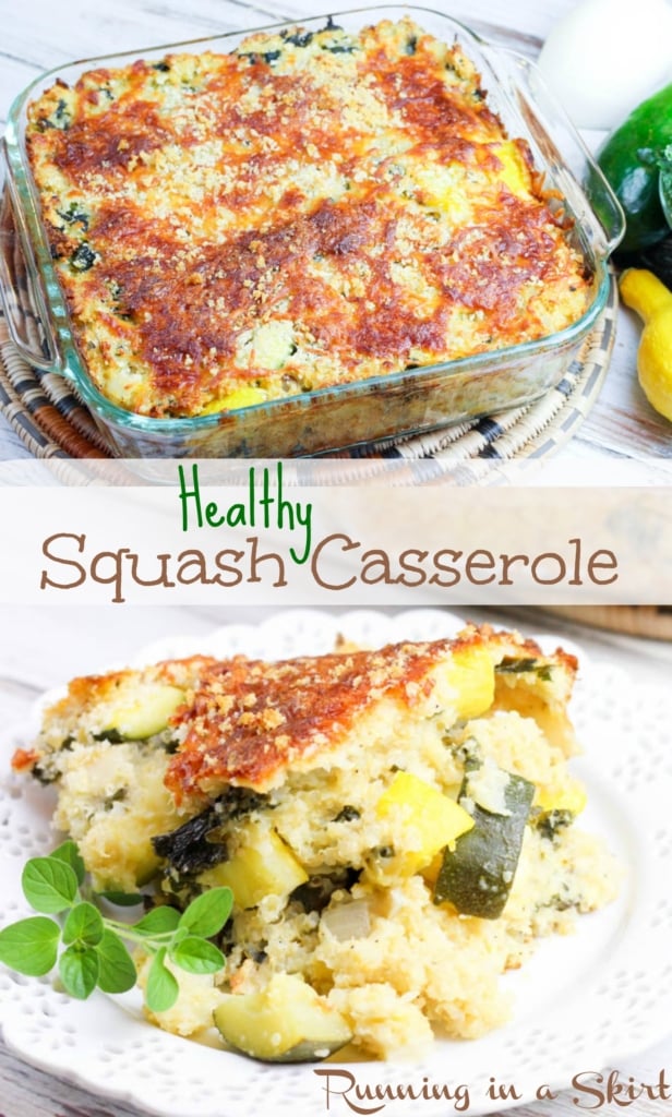 Healthy Summer Squash Casserole