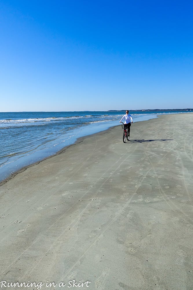 Top Thing to Do at Hilton Head Island, SC - Biking on the beach