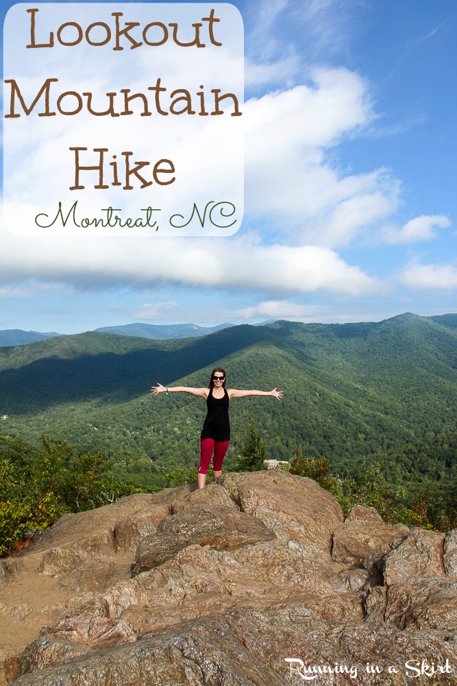 Lookout Mountain Montreat Hiking - Gorgeous views near Asheville, NC / Running in a Skirt