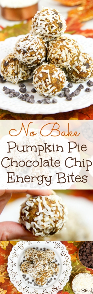 No Bake Pumpkin Pie Bites