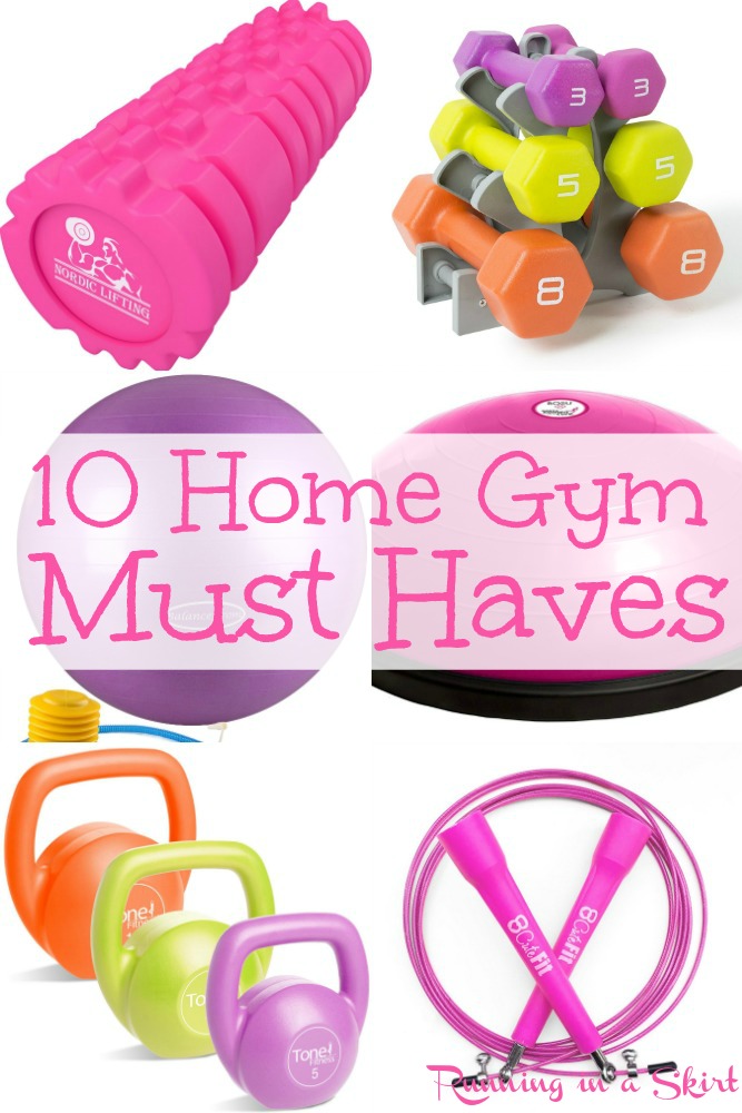 10 Home Gym Must Haves / Running in a Skirt