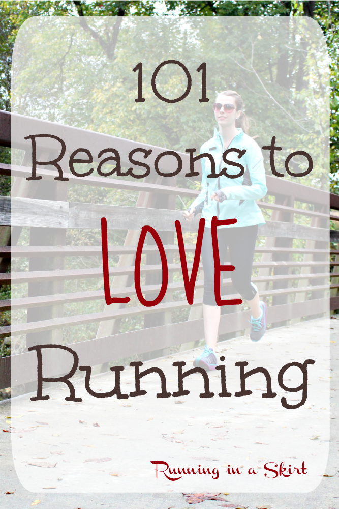 101 Reasons to Love Running / Running in a Skirt