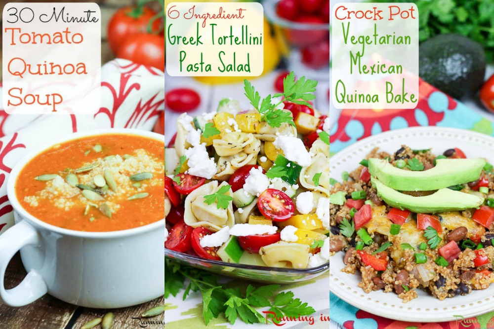 15 Easy and Quick Vegetarian Meals