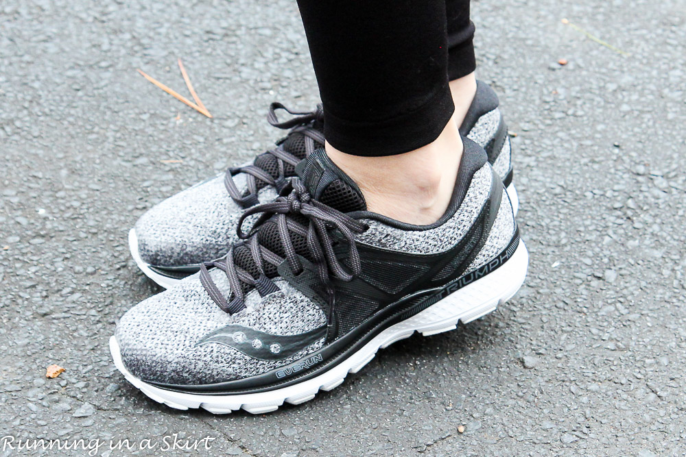 The Perfect Gym to Street Shoes- Saucony Marl Pack Shoes / Running in a Skirt