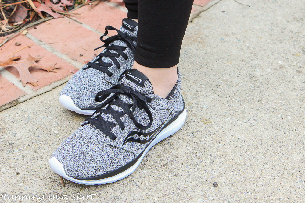 The Perfect Gym to Street Shoes- Saucony Marl Pack Shoes / Running in a Skirt
