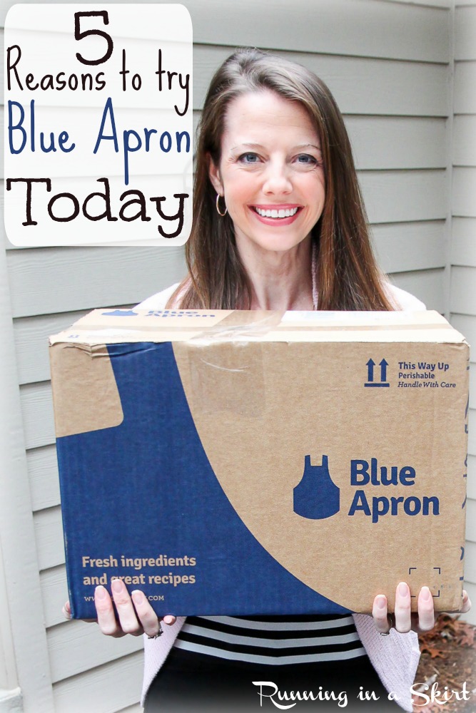 5 Reasons to Try Blue Apron Today - Why Blue Apron? -- Honest Reviews for Blue Apron / Running in a Skirt