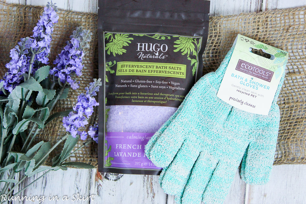 Galentine's Day Gifts - easy DIY gift baskets from iherb / Running in a Skirt