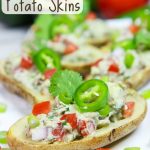 Healthy Potato Skins, Greek Yogurt Guacamole Potato Skins recipe / Running in a Skirt