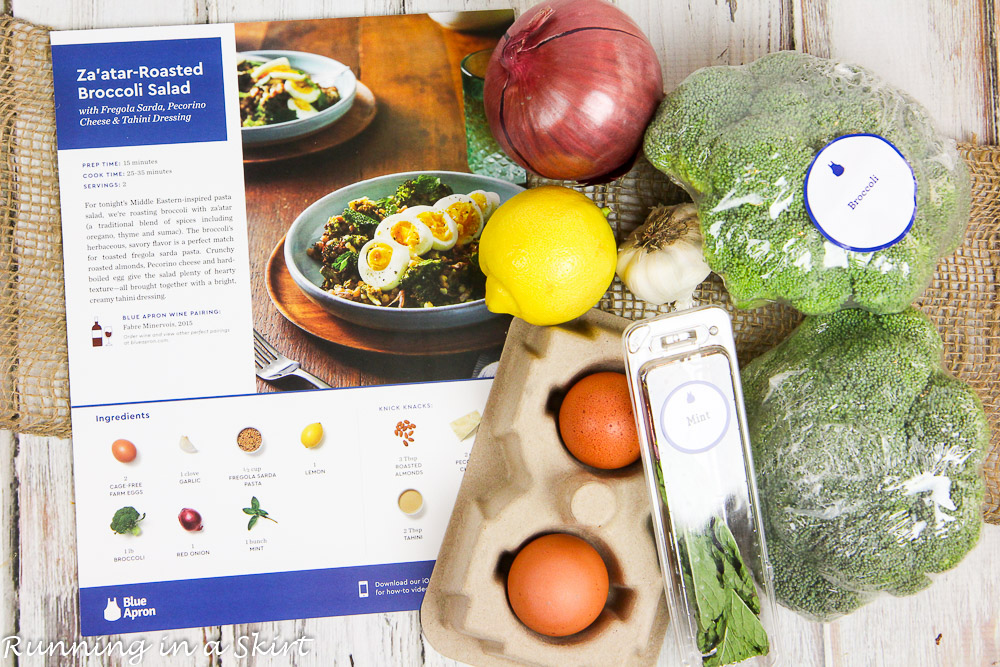 5 Reasons to Try Blue Apron Today - Why Blue Apron? -- Honest Reviews for Blue Apron / Running in a Skirt