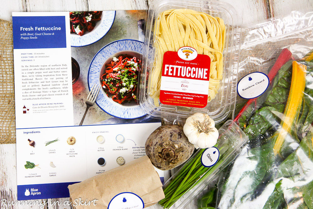 5 Reasons to Try Blue Apron Today - Why Blue Apron? -- Honest Reviews for Blue Apron / Running in a Skirt