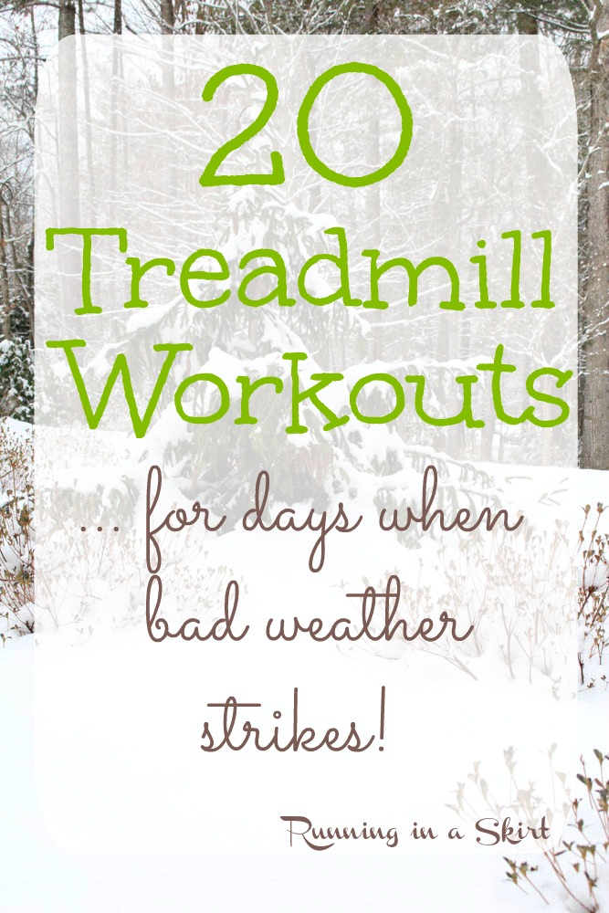 20 of the best treadmill workouts - for when the weather gets nasty