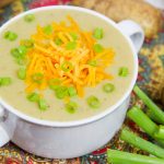 Crock Pot Vegetarian Potato Soup recipe / Running in a Skirt