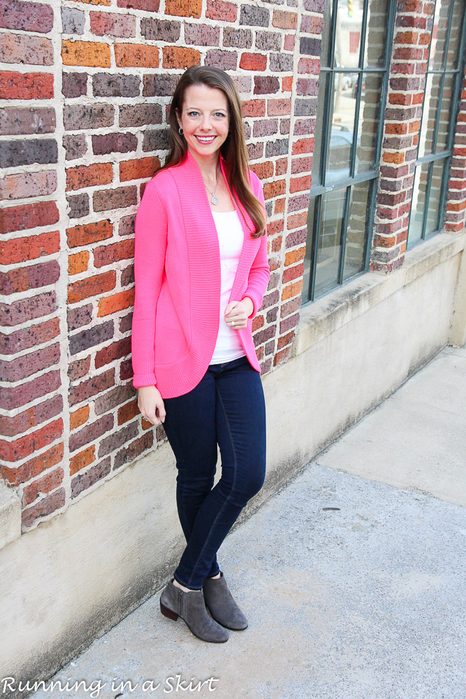 Fashion Friday - Pink Sweater & Jeans « Running in a Skirt