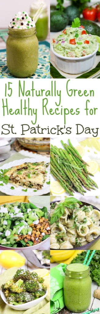 15 Naturally Green Healthy St. Patricks Day Recipes from Running in a Skirt