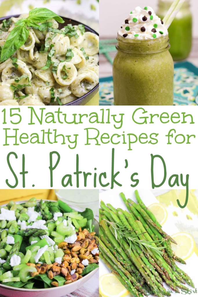 15 Naturally Green Healthy St. Patricks Day Recipes from Running in a Skirt