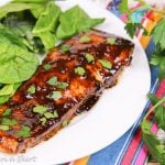 Healthy Balsamic Glazed Salmon recipe/ Running in a Skirt