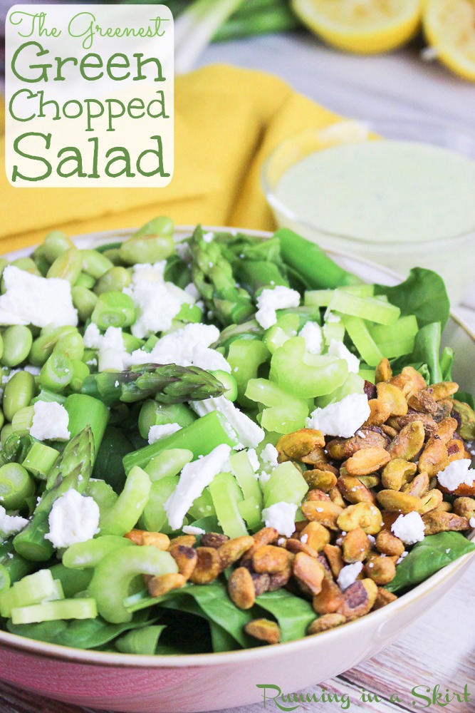 Best Green Chopped Salad Recipe - How To Make Green Chopped Salad