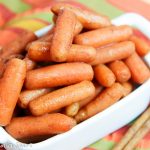 No Butter Crock Pot Honey Glazed Carrots recipe/ Running in a Skirt