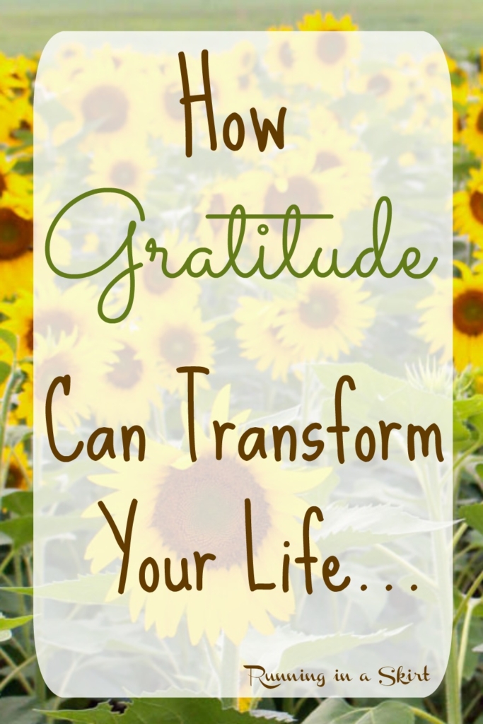 How Gratitude Can Change Your Life/ Running in a Skirt