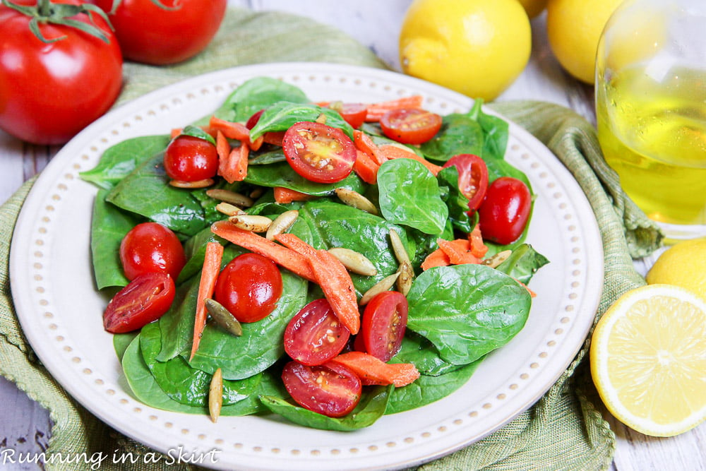 Simple Healthy Salad Dressing and DIY video / Running in a Skirt