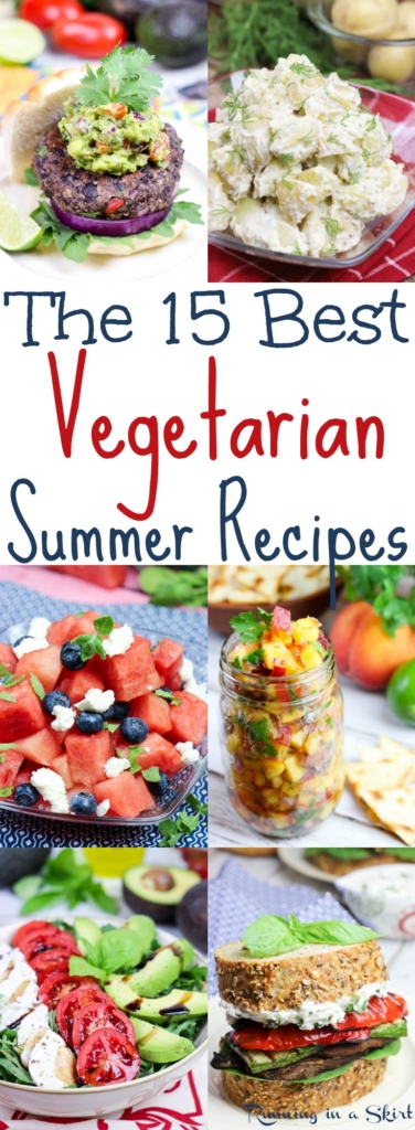 15 Best Vegetarian Summer Recipes from Running in a Skirt
