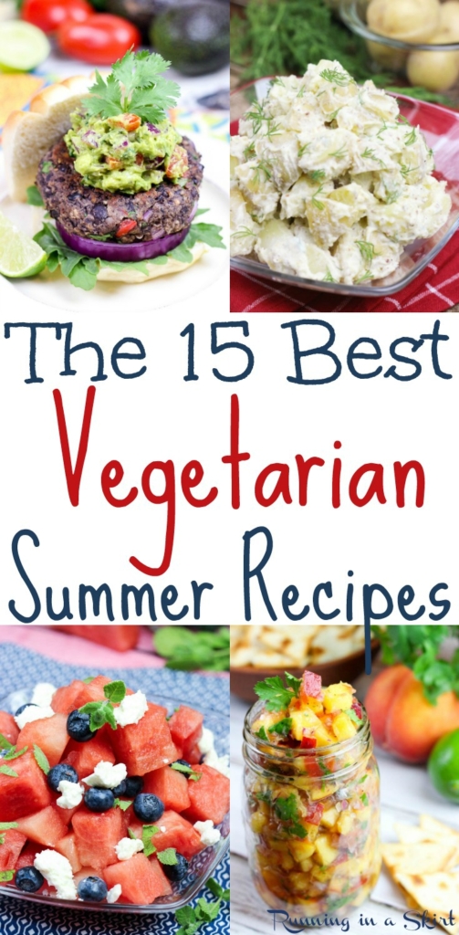 15 Best Vegetarian Summer Recipes from Running in a Skirt