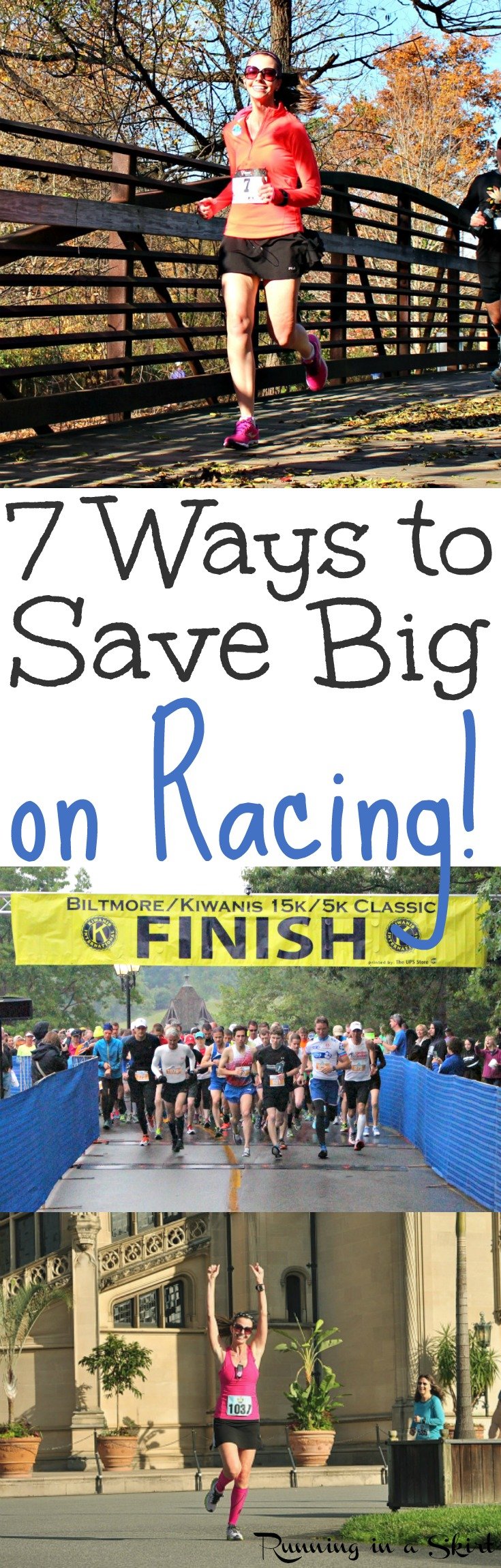 7 Ways to Save Big on Racing and run for less/ Running in a Skirt