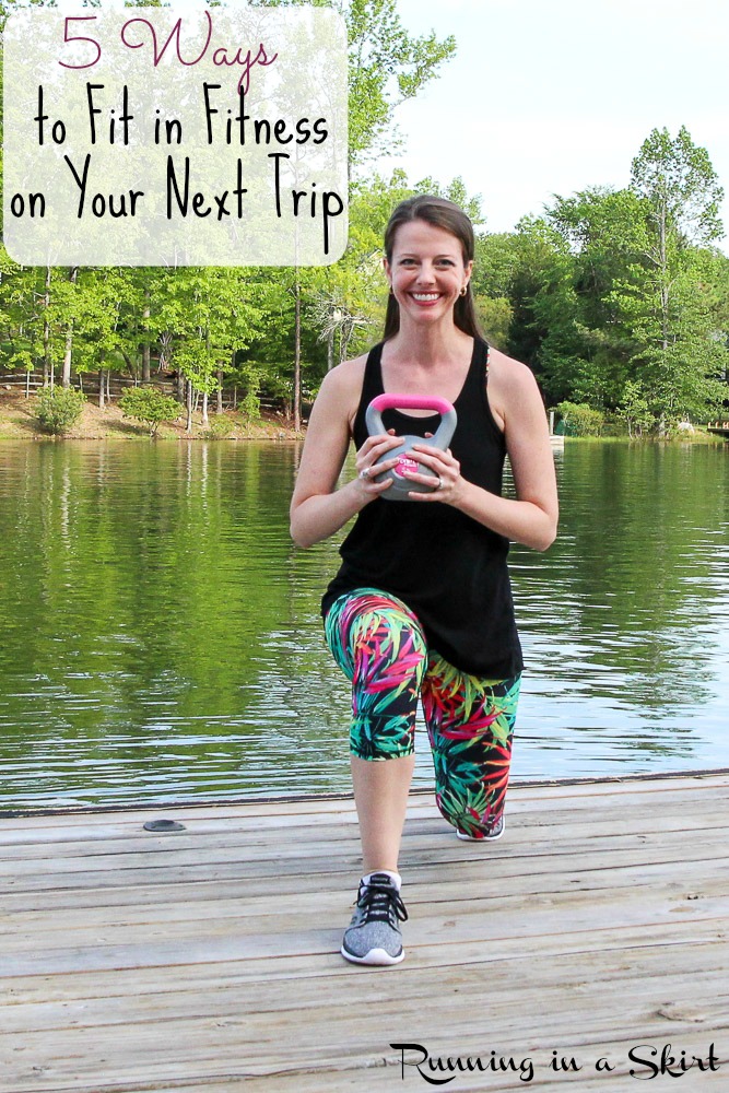 5 Ways to Fit in Fitness While Traveling on your next trip! / Running in a Skirt