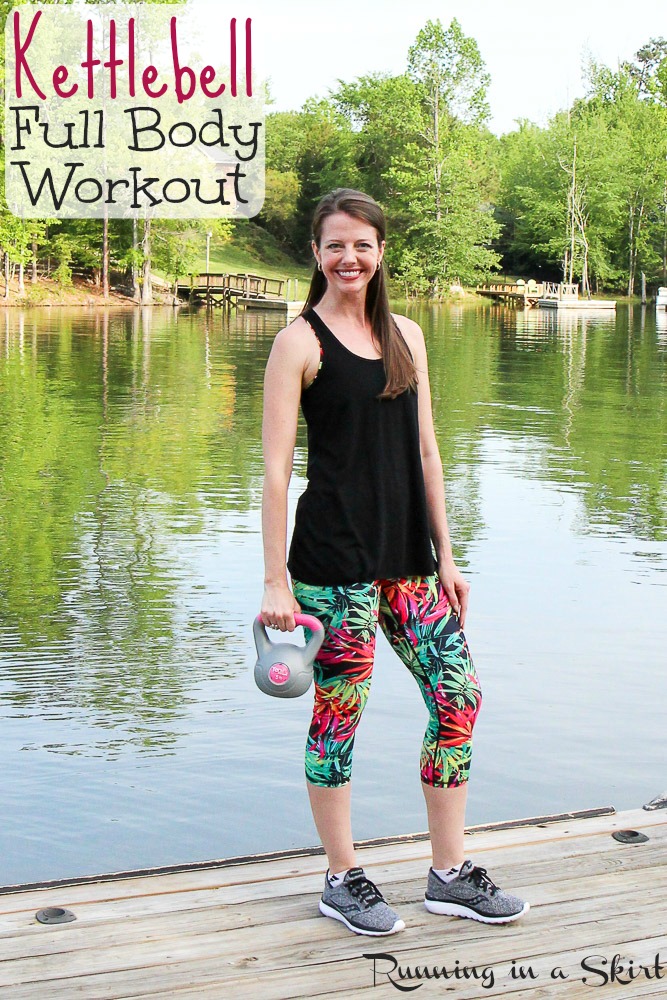 Kettlebell Full Body Workout Running in a Skirt