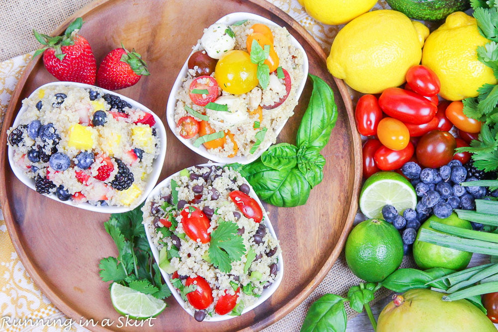 Pescatarian Meal Prep Quinoa Bowls