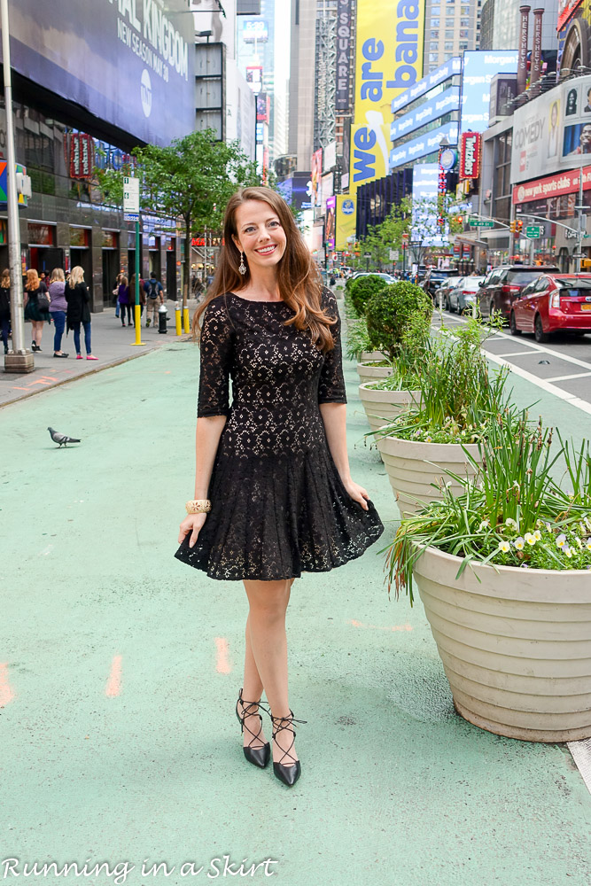 New York Broadway Dress / Running in a Skirt