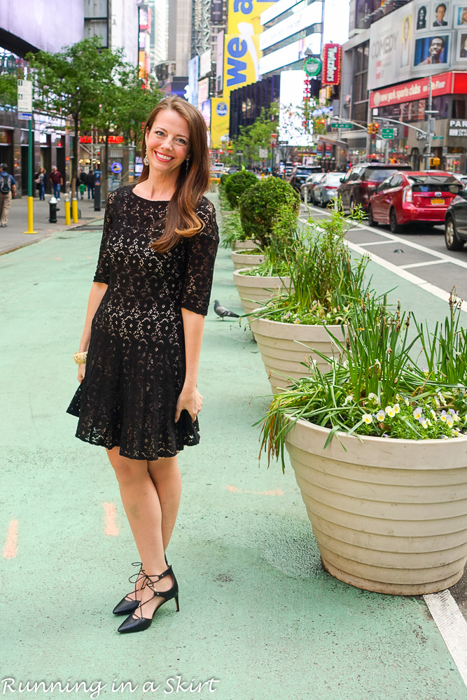 New York Broadway Dress / Running in a Skirt