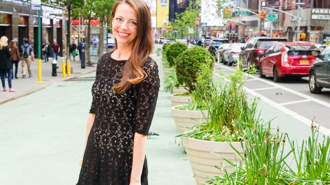 New York Broadway Dress / Running in a Skirt