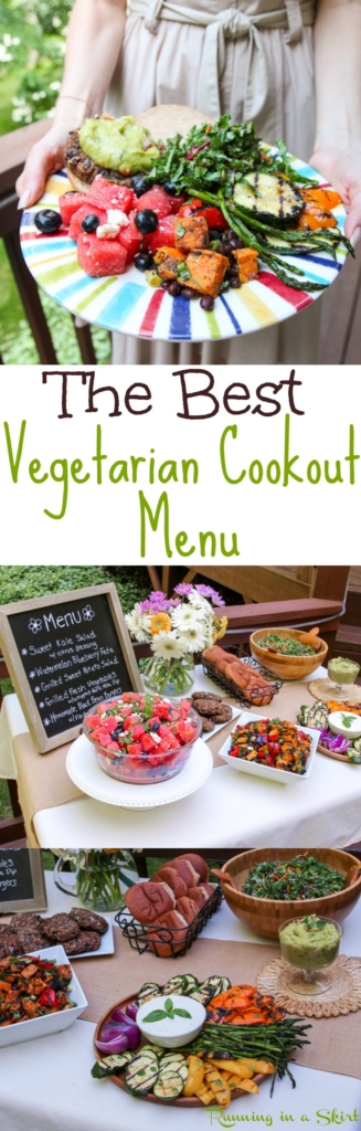The Best Vegetarian Cookout Menu / Running in a Skirt
