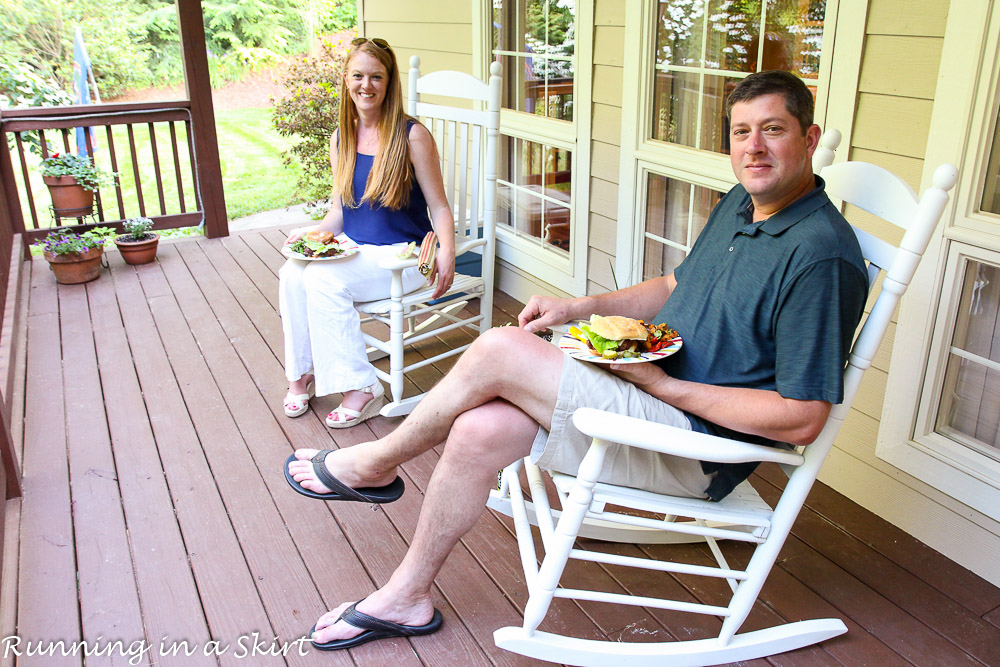 The Best Vegetarian Cookout Menu / Running in a Skirt