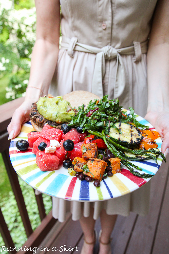 The Best Vegetarian Cookout Menu / Running in a Skirt